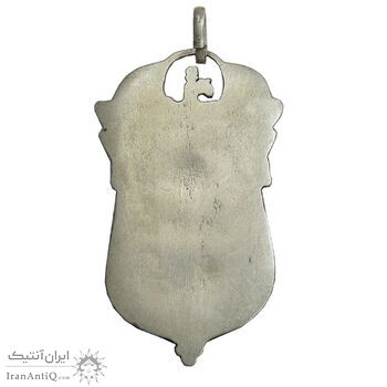 نشان نقره تاجگذاری رضا شاه 1305 - زرتشتیان - EF - رضا شاه