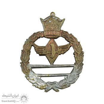 نشان شرکت راه آهن - EF - محمد رضا شاه