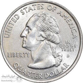 سکه کوارتر دلار 2002D ایالتی - تنسی - MS63 - آمریکا