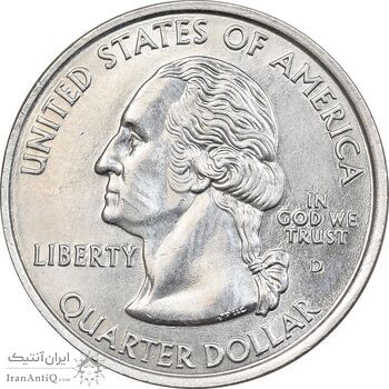 سکه کوارتر دلار 2003D ایالتی - مین - MS63 - آمریکا