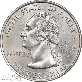 سکه کوارتر دلار 2000P ایالتی - مریلند - MS63 - آمریکا