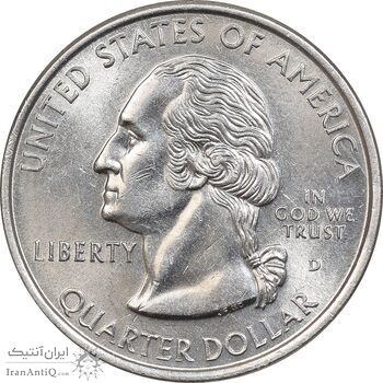 سکه کوارتر دلار 1999D ایالتی - کنکتیکت - MS63 - آمریکا