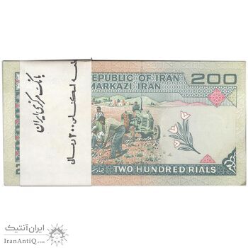 بسته اسکناس 200 ریال (نمازی - نوربخش) فیلیگران امام - شماره بزرگ - UNC - جمهوری اسلامی بسته اسکناس 200 ریال (نمازی - نوربخش) فیلیگران امام - شماره بزرگ - UNC - جمهوری اسلامی