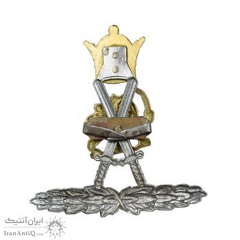 نشان کلاه ژاندارمری افسری - AU - محمد رضا شاه