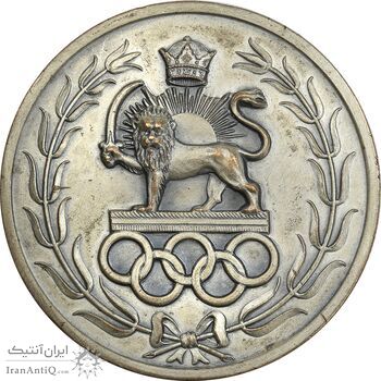 مدال کمیته ملی المپیک ایران 1335 - EF - محمد رضا شاه