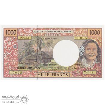 اسکناس 1000 فرانک بدون تاریخ (2004) قلمرو های فرادریایی - Severino, Redouin, Cornaille - تک - UNC65 - فرانسه