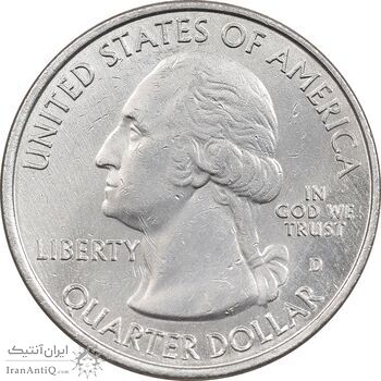 سکه کوارتر دلار 2016D - پارک ملی تاریخی کامبرلند گپ - AU - آمریکا