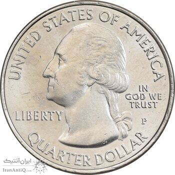 سکه کوارتر دلار 2019P - پارک ملی تاریخی لوول - AU - آمریکا