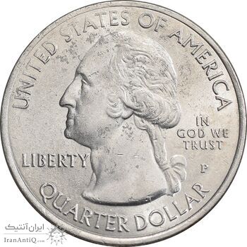 سکه کوارتر دلار 2015P جنگل ملی کیساچی - AU - آمریکا