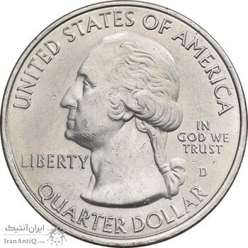 سکه کوارتر دلار 2016D پارک ملی تاریخی هارپرز فری - AU - آمریکا