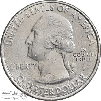 سکه کوارتر دلار 2014P پارک ملی شناندوا - AU55 - آمریکا