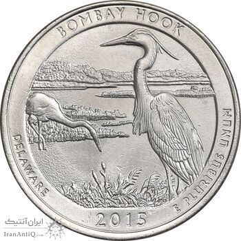 سکه کوارتر دلار 2014P پارک ملی اورگلیدز - AU - آمریکا