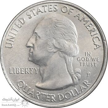 سکه کوارتر دلار 2013P قلعه‌ تاریخی فورت مک‌ هنری - AU - آمریکا