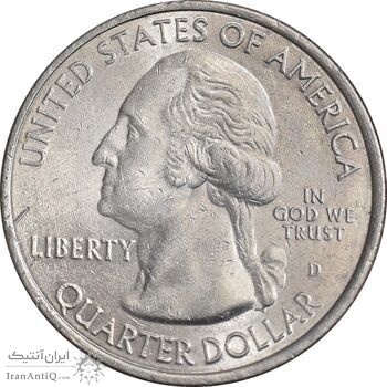 سکه کوارتر دلار 2015D بنای یادبود ملی هومستد - AU - آمریکا