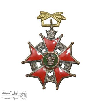 نشان خدمت شهربانی درجه سه - VF - رضا شاه