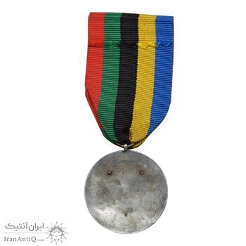 نشان کوشش پزشکی - با روبان - EF - محمد رضا شاه