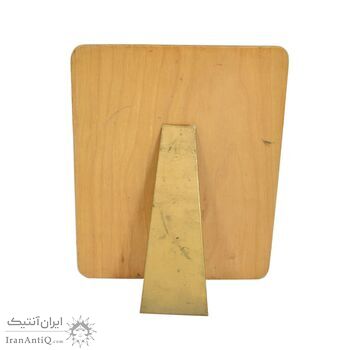 لوح یادبود همکاری در مسابقات تیراندازی سنتو - با جعبه - AU - محمد رضا شاه