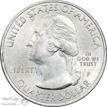 سکه کوارتر دلار 2015P ساراتوگا - AU - آمریکا