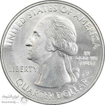 سکه کوارتر دلار 2018P پارک ملی ویاجورز - AU - آمریکا