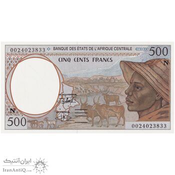 اسکناس 500 فرانک 2000 - تک - UNC65 - آفریقای مرکزی (گینه استوایی)