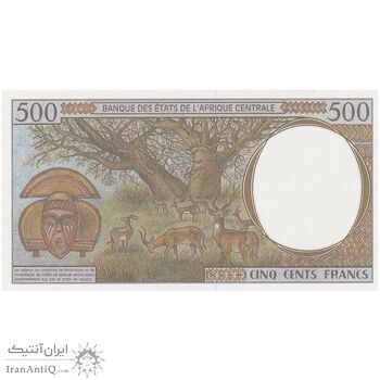 اسکناس 500 فرانک 2000 - تک - UNC65 - آفریقای مرکزی (گینه استوایی)