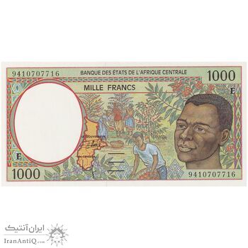 اسکناس 1000 فرانک 1994 - تک - UNC65 - آفریقای مرکزی (کامرون)