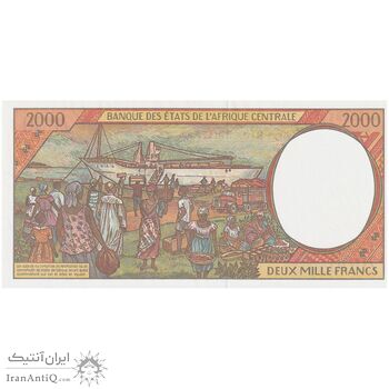 اسکناس 2000 فرانک 2000 - تک - UNC65 - آفریقای مرکزی (گابن)