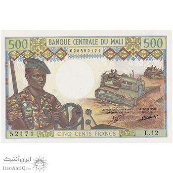اسکناس 500 فرانک بدون تاریخ (1973-1984) جمهوری - تک - UNC65 - مالی
