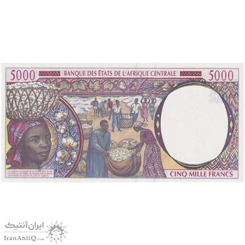 اسکناس 5000 فرانک 1994 - تک - UNC64 - آفریقای مرکزی (چاد)