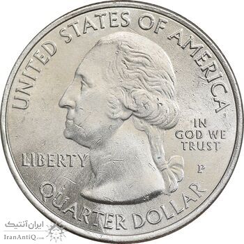 سکه کوارتر دلار 2014P پارک ملی آرچز - AU - آمریکا