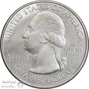 سکه کوارتر دلار 2018P جزایر آپوستل - AU - آمریکا