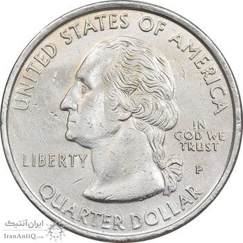 سکه کوارتر دلار 1999P ایالتی - نیوجرسی - AU55 - آمریکا