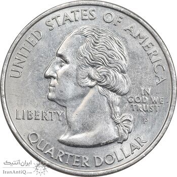 سکه کوارتر دلار 2005P ایالتی - کانزاس - MS61 - آمریکا