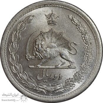 سکه 2 ریال 1310 - MS63 - رضا شاه