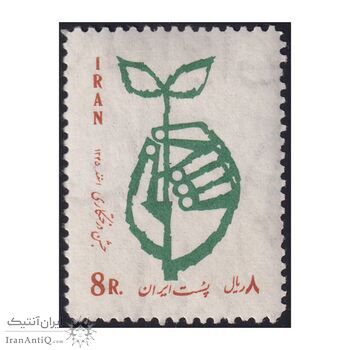 تمبر جشن درختکاری 1345 - محمدرضا شاه تمبر جشن درختکاری 1345 - محمدرضا شاه