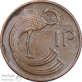 سکه 1 پنی 1976 جمهوری - EF45 - ایرلند