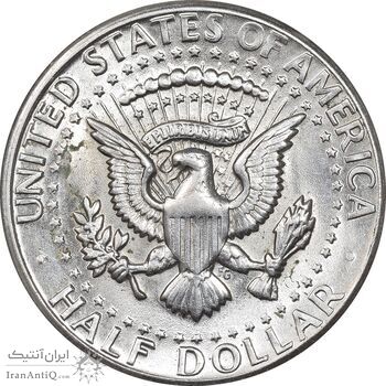 سکه نیم دلار 1971 کندی - MS62 - آمریکا