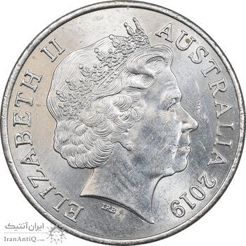 سکه 20 سنت 2019 الیزابت دوم - MS62 - استرالیا سکه 20 سنت 2019 الیزابت دوم - MS62 - استرالیا