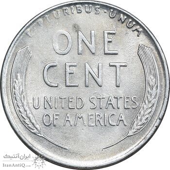 سکه 1 سنت 1943 لینکلن - MS61 - آمریکا