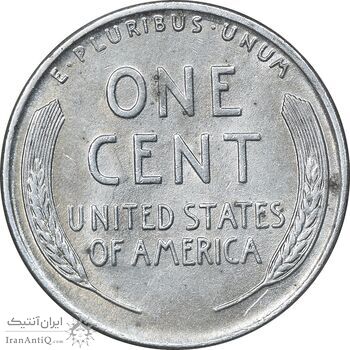 سکه 1 سنت 1943 لینکلن - MS62 - آمریکا