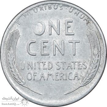 سکه 1 سنت 1943 لینکلن - AU58 - آمریکا