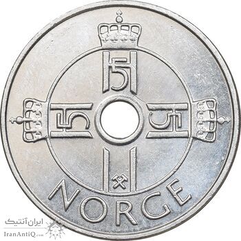 سکه 1 کرون 2009 هارالد پنجم - AU58 - نروژ