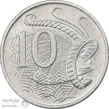 سکه 10 سنت 2012 الیزابت دوم - AU55 - استرالیا سکه 10 سنت 2012 الیزابت دوم - AU55 - استرالیا