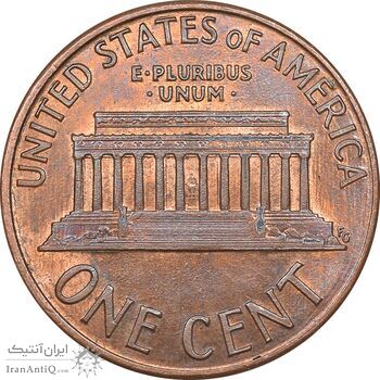 سکه 1 سنت 1987 لینکلن - AU55 - آمریکا