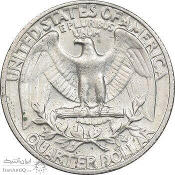 سکه کوارتر دلار 1972 واشنگتن - AU50 - آمریکا سکه کوارتر دلار 1972 واشنگتن - AU50 - آمریکا