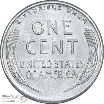 سکه 1 سنت 1943 لینکلن - AU50 - آمریکا