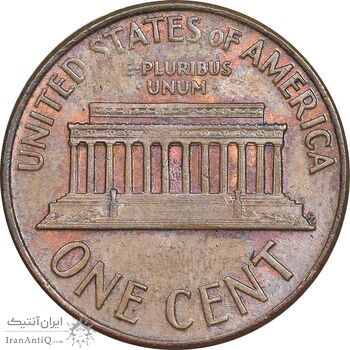 سکه 1 سنت 1964 لینکلن - AU58 - آمریکا