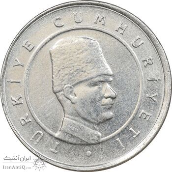 سکه 10 ینی کروش 2005 جمهوری - AU50 - ترکیه سکه 10 ینی کروش 2005 جمهوری - AU50 - ترکیه