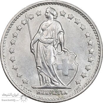 سکه 1 فرانک 1969 دولت فدرال - MS62 - سوئیس سکه 1 فرانک 1969 دولت فدرال - MS62 - سوئیس