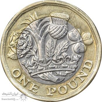 سکه 1 پوند 2016 الیزابت دوم - MS61 - انگلستان سکه 1 پوند 2016 الیزابت دوم - MS61 - انگلستان